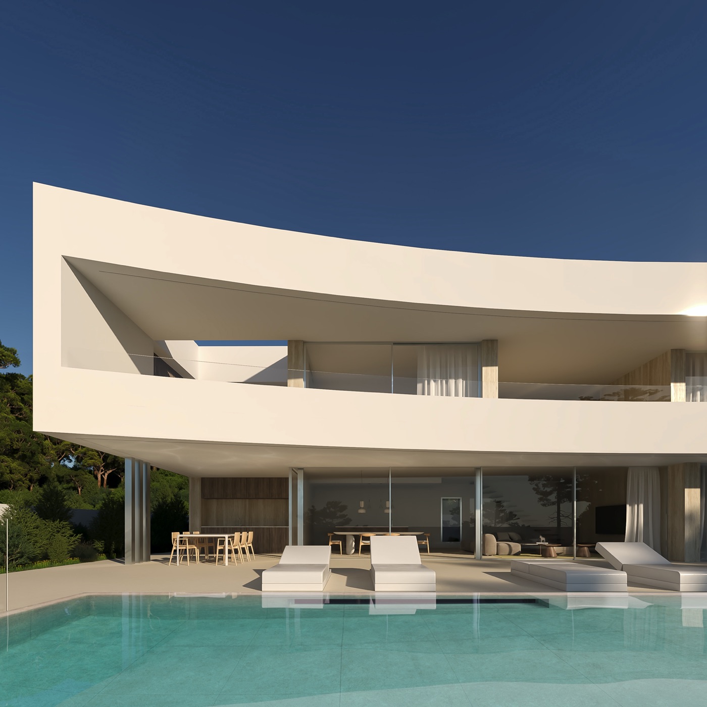 Projet de villa de luxe contemporaine à Moraira