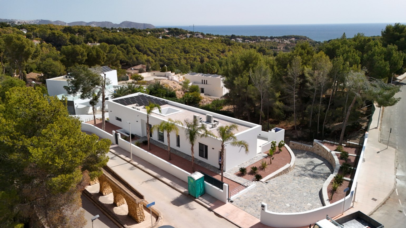 Villa moderna en Benissa con vistas al mar
