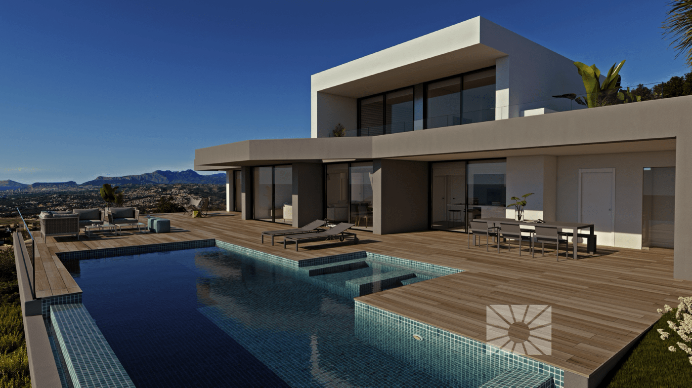 Villa de lujo moderno en Residencial Jazmines Cumbre del Sol