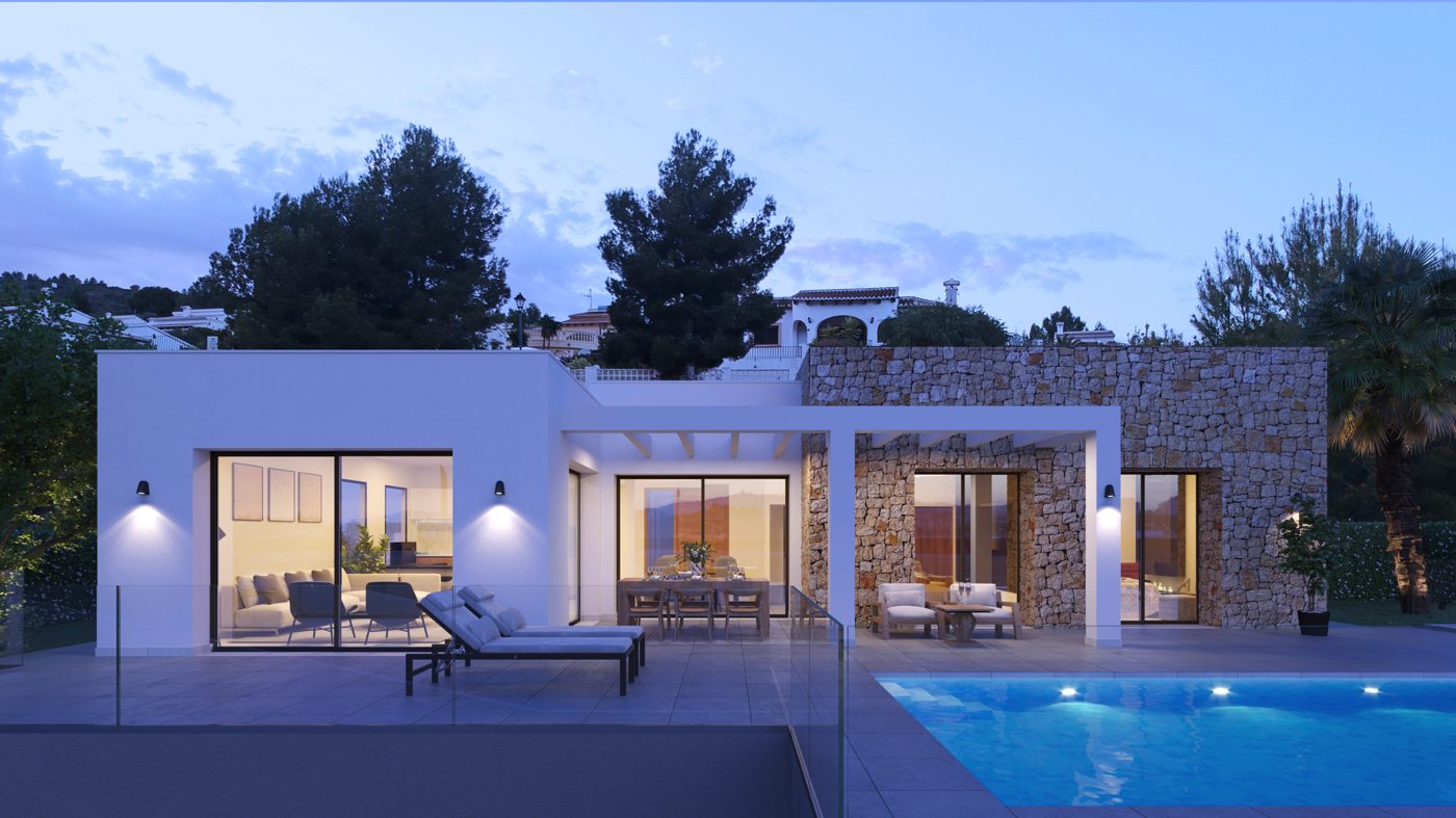 Modern villa project in Pedreguer