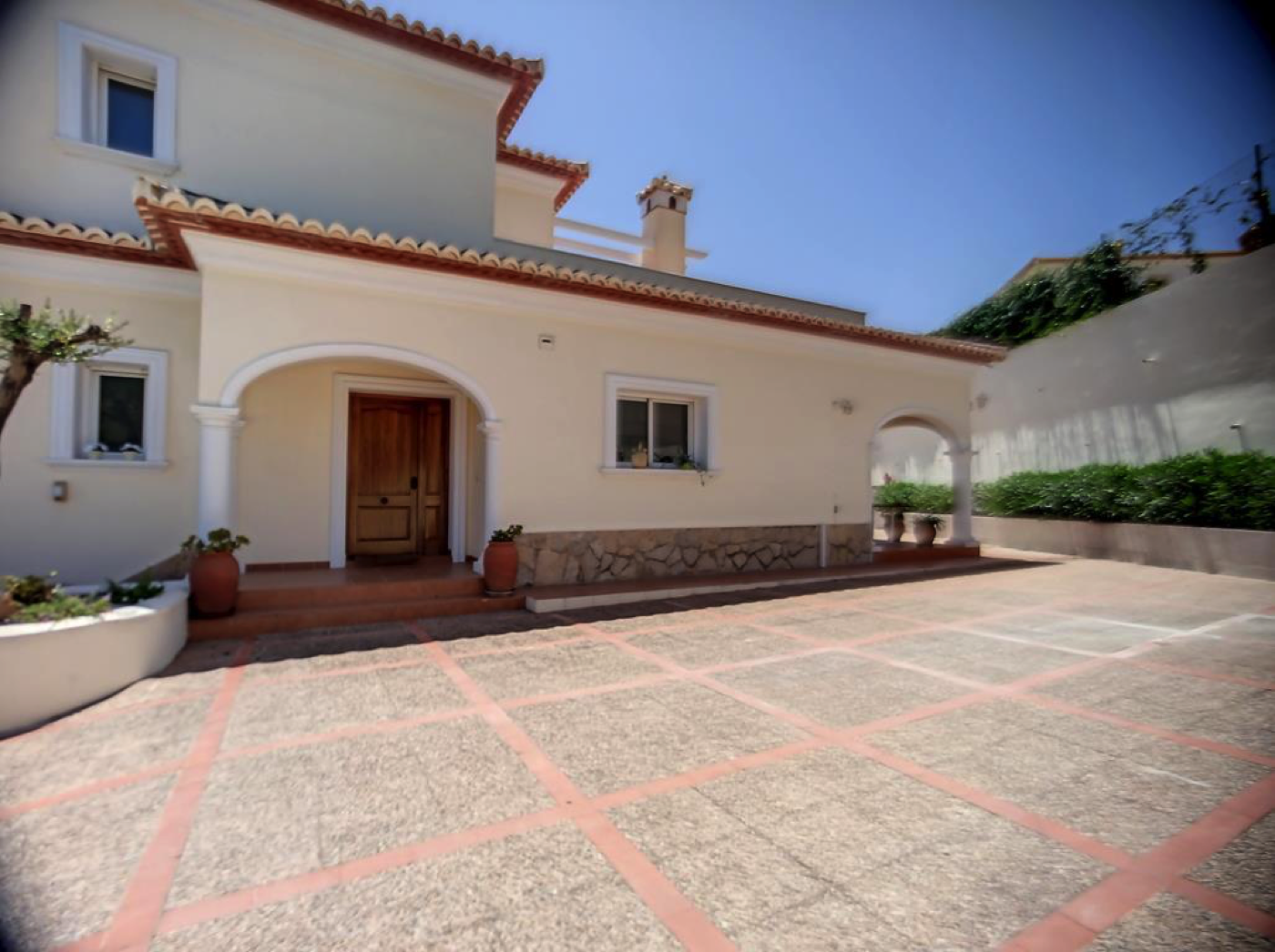 Villa de estilo mediterráneo en Moraira